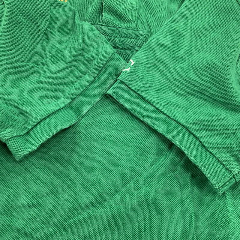【中古品】【メンズ】 POLO RALPH LAUREN ポロ・ラルフローレン SUMMER CLASSIC 3 BIG PONY POLO SHIRT サマー クラシック ビッグポニー ポロシャツ トップス 147-260429-kh-13-izu サイズ：S カラー：グリーン 万代Net店