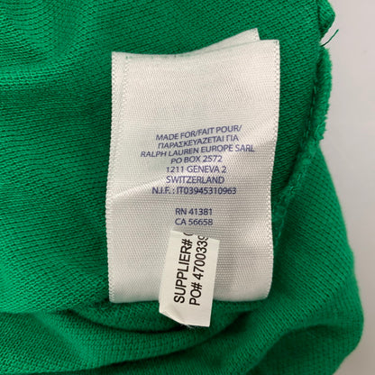 【中古品】【メンズ】 POLO RALPH LAUREN ポロ・ラルフローレン SUMMER CLASSIC 3 BIG PONY POLO SHIRT サマー クラシック ビッグポニー ポロシャツ トップス 147-260429-kh-13-izu サイズ：S カラー：グリーン 万代Net店