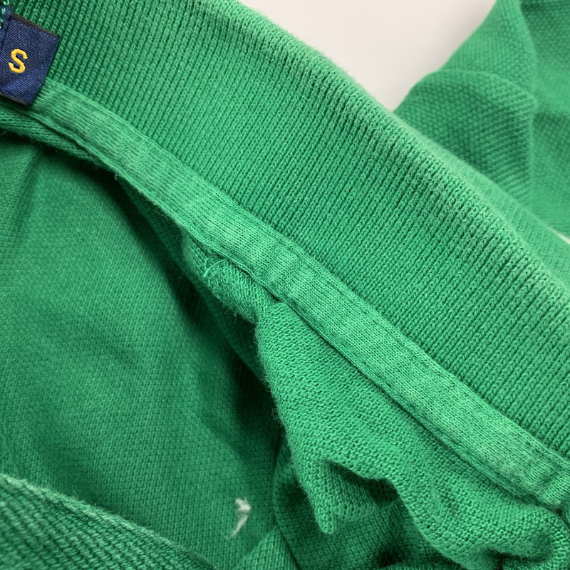 【中古品】【メンズ】 POLO RALPH LAUREN ポロ・ラルフローレン SUMMER CLASSIC 3 BIG PONY POLO SHIRT サマー クラシック ビッグポニー ポロシャツ トップス 147-260429-kh-13-izu サイズ：S カラー：グリーン 万代Net店