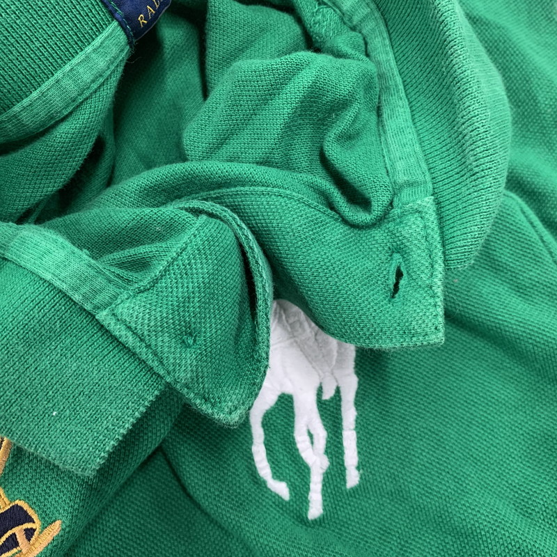 【中古品】【メンズ】 POLO RALPH LAUREN ポロ・ラルフローレン SUMMER CLASSIC 3 BIG PONY POLO SHIRT サマー クラシック ビッグポニー ポロシャツ トップス 147-260429-kh-13-izu サイズ：S カラー：グリーン 万代Net店