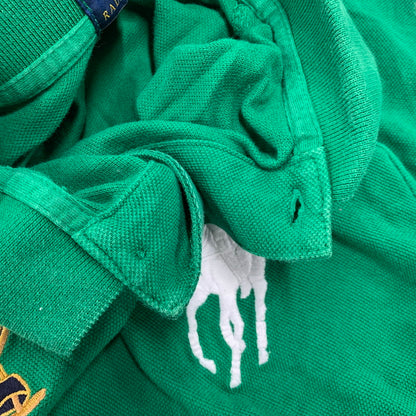 【中古品】【メンズ】 POLO RALPH LAUREN ポロ・ラルフローレン SUMMER CLASSIC 3 BIG PONY POLO SHIRT サマー クラシック ビッグポニー ポロシャツ トップス 147-260429-kh-13-izu サイズ：S カラー：グリーン 万代Net店