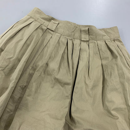 【中古品】【レディース】 L.L.BEAN エルエルビーン USA製 4-TUCK LONG SKIRT 4タック ロング スカート ボトムス 168-260429-kh-11-izu サイズ：10 カラー：ベージュ 万代Net店