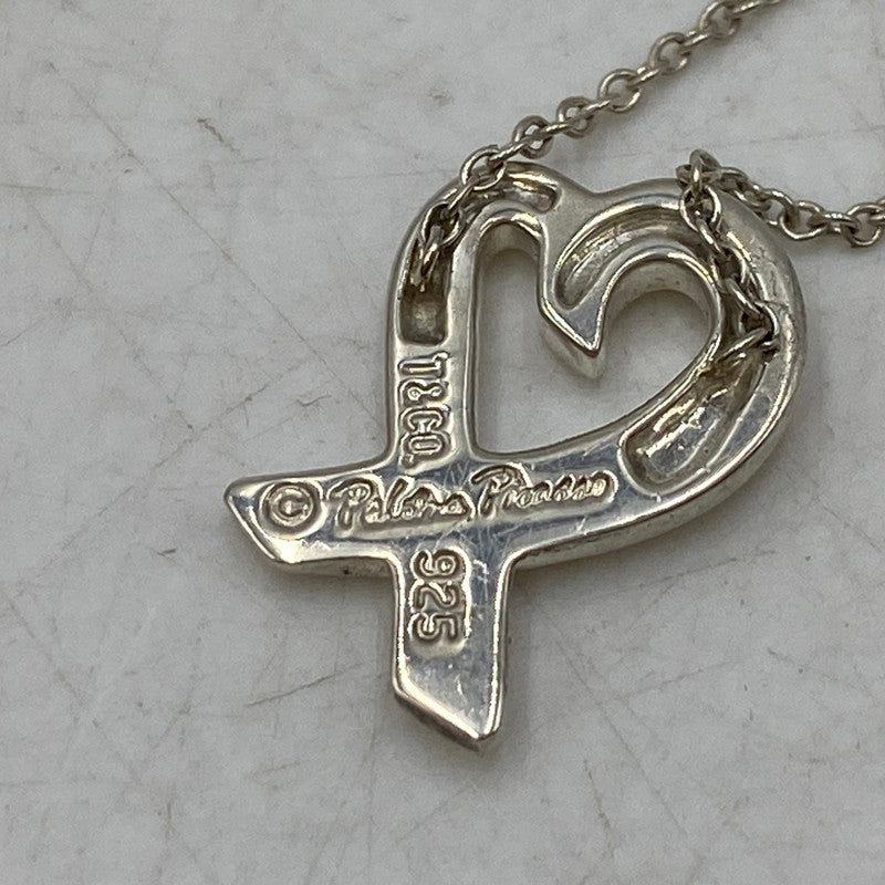 【中古品】【レディース】 TIFFANY&CO. ティファニー 925 パロマ ピカソ ラビング ハート ペンダント ネックレス アクセサリー 192-260428-cs-02-izu カラー：シルバー 万代Net店