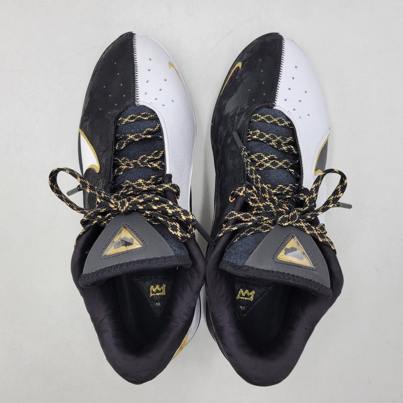 【中古品】【メンズ】 NIKE ナイキ LEBRON 22 HV8453-100 レブロン 22 スニーカー シューズ 靴 160-260427-ay-08-izu サイズ：28.5cm カラー：WHITE/BLACK/METALLIC GOLD 万代Net店