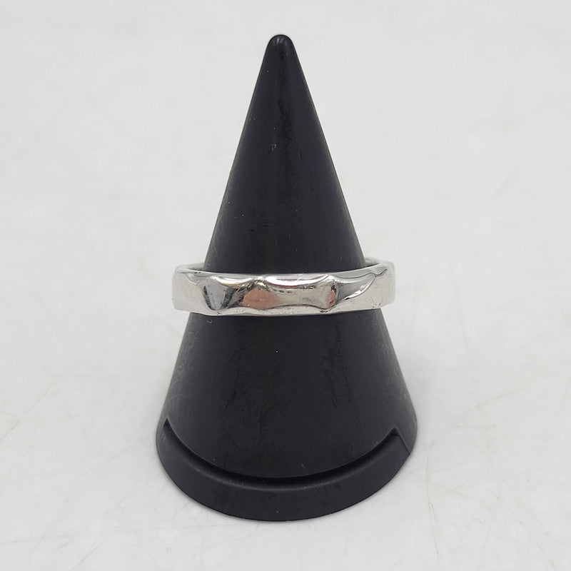 【中古品】【メンズ/レディース】 SAAD サード SUN SYMBOL RING RGP 85RM-K1817 サンシンボル リング タタキ K18 925 指輪 アクセサリー 191-260427-ay-04-izu サイズ：17号 カラー：シルバー 万代Net店