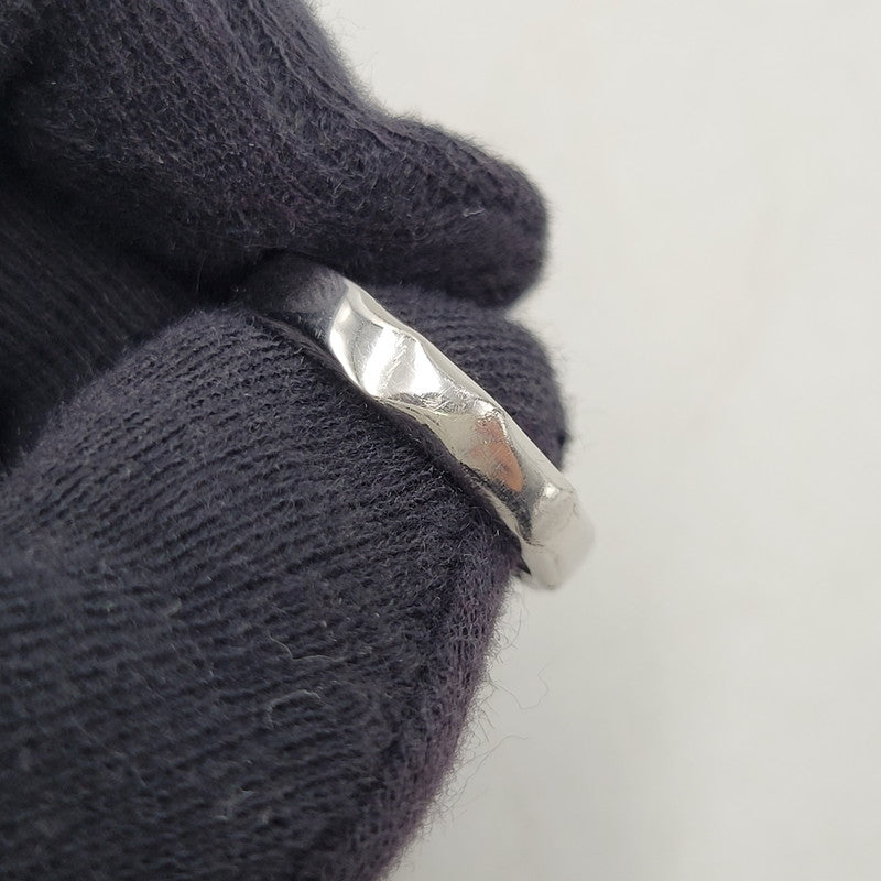 【中古品】【メンズ/レディース】 SAAD サード SUN SYMBOL RING RGP 85RM-K1817 サンシンボル リング タタキ K18 925 指輪 アクセサリー 191-260427-ay-04-izu サイズ：17号 カラー：シルバー 万代Net店