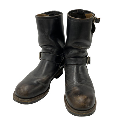 【現状渡し品】【メンズ】 RED WING レッドウィング 2268 PT91 プリントタグ前期茶芯 ENGINEER BOOTS エンジニア ブーツ シューズ 靴 164-260428-ya-04-izu サイズ：9D カラー：BLACK 万代Net店