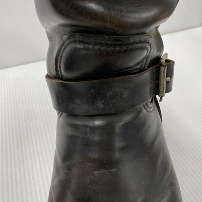 【現状渡し品】【メンズ】 RED WING レッドウィング 2268 PT91 プリントタグ前期茶芯 ENGINEER BOOTS エンジニア ブーツ シューズ 靴 164-260428-ya-04-izu サイズ：9D カラー：BLACK 万代Net店