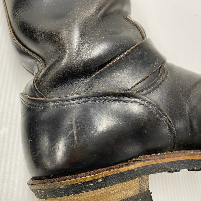【現状渡し品】【メンズ】 RED WING レッドウィング 2268 PT91 プリントタグ前期茶芯 ENGINEER BOOTS エンジニア ブーツ シューズ 靴 164-260428-ya-04-izu サイズ：9D カラー：BLACK 万代Net店