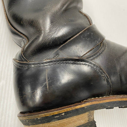 【現状渡し品】【メンズ】 RED WING レッドウィング 2268 PT91 プリントタグ前期茶芯 ENGINEER BOOTS エンジニア ブーツ シューズ 靴 164-260428-ya-04-izu サイズ：9D カラー：BLACK 万代Net店
