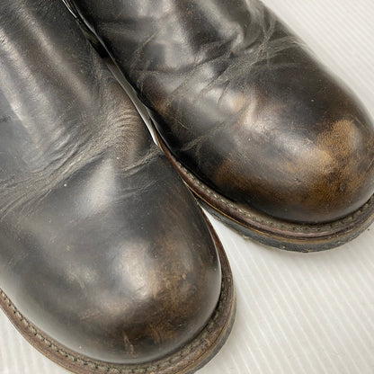 【現状渡し品】【メンズ】 RED WING レッドウィング 2268 PT91 プリントタグ前期茶芯 ENGINEER BOOTS エンジニア ブーツ シューズ 靴 164-260428-ya-04-izu サイズ：9D カラー：BLACK 万代Net店