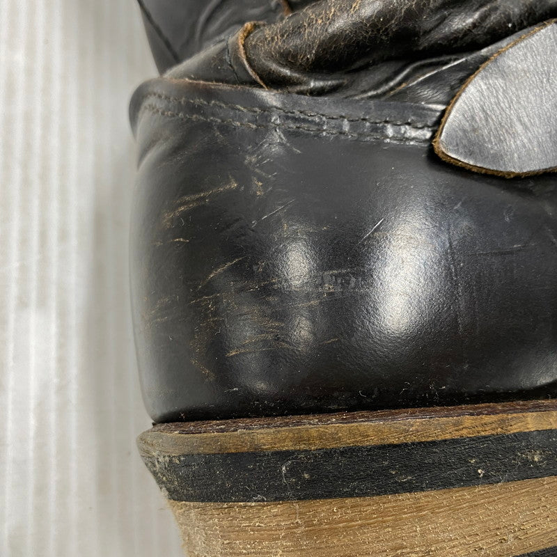 【現状渡し品】【メンズ】 RED WING レッドウィング 2268 PT91 プリントタグ前期茶芯 ENGINEER BOOTS エンジニア ブーツ シューズ 靴 164-260428-ya-04-izu サイズ：9D カラー：BLACK 万代Net店