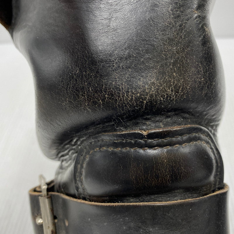 【現状渡し品】【メンズ】 RED WING レッドウィング 2268 PT91 プリントタグ前期茶芯 ENGINEER BOOTS エンジニア ブーツ シューズ 靴 164-260428-ya-04-izu サイズ：9D カラー：BLACK 万代Net店