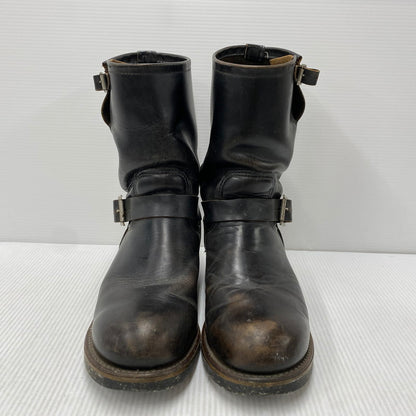 【現状渡し品】【メンズ】 RED WING レッドウィング 2268 PT91 プリントタグ前期茶芯 ENGINEER BOOTS エンジニア ブーツ シューズ 靴 164-260428-ya-04-izu サイズ：9D カラー：BLACK 万代Net店