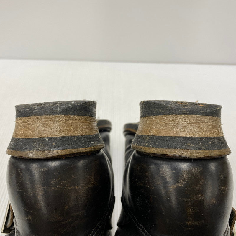 【現状渡し品】【メンズ】 RED WING レッドウィング 2268 PT91 プリントタグ前期茶芯 ENGINEER BOOTS エンジニア ブーツ シューズ 靴 164-260428-ya-04-izu サイズ：9D カラー：BLACK 万代Net店