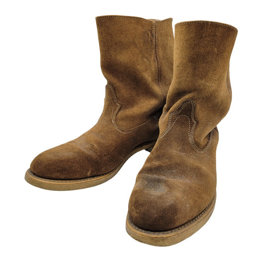【現状渡し品】【メンズ】 USED ユーズド PACIFATE PROTECTED BEARFOOTSOLE SUEDE BOOTS スエード ブーツ シューズ 靴 164-260427-ay-10-izu カラー：ブラウン 万代Net店