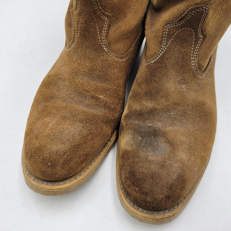 【現状渡し品】【メンズ】 USED ユーズド PACIFATE PROTECTED BEARFOOTSOLE SUEDE BOOTS スエード ブーツ シューズ 靴 164-260427-ay-10-izu カラー：ブラウン 万代Net店