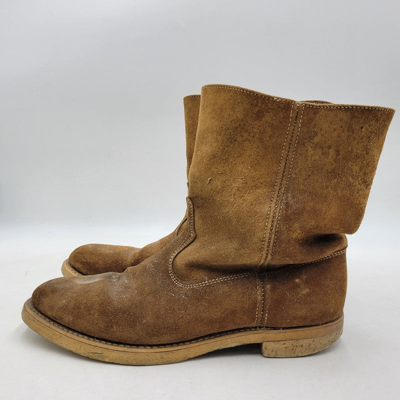 【現状渡し品】【メンズ】 USED ユーズド PACIFATE PROTECTED BEARFOOTSOLE SUEDE BOOTS スエード ブーツ シューズ 靴 164-260427-ay-10-izu カラー：ブラウン 万代Net店