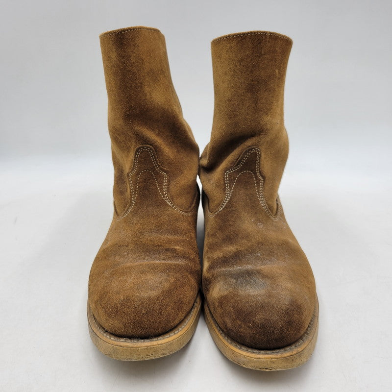 【現状渡し品】【メンズ】 USED ユーズド PACIFATE PROTECTED BEARFOOTSOLE SUEDE BOOTS スエード ブーツ シューズ 靴 164-260427-ay-10-izu カラー：ブラウン 万代Net店