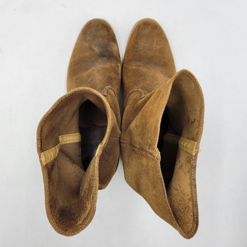 【現状渡し品】【メンズ】 USED ユーズド PACIFATE PROTECTED BEARFOOTSOLE SUEDE BOOTS スエード ブーツ シューズ 靴 164-260427-ay-10-izu カラー：ブラウン 万代Net店