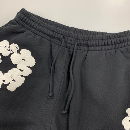 【中古品】【メンズ】 DENIM TEARS デニムティアーズ COTTON WREATH BAGGY SWEATPANTS コットン リース バギー スウェットパンツ ズボン ボトムス 153-260428-ya-06-izu サイズ：XS カラー：BLACK 万代Net店