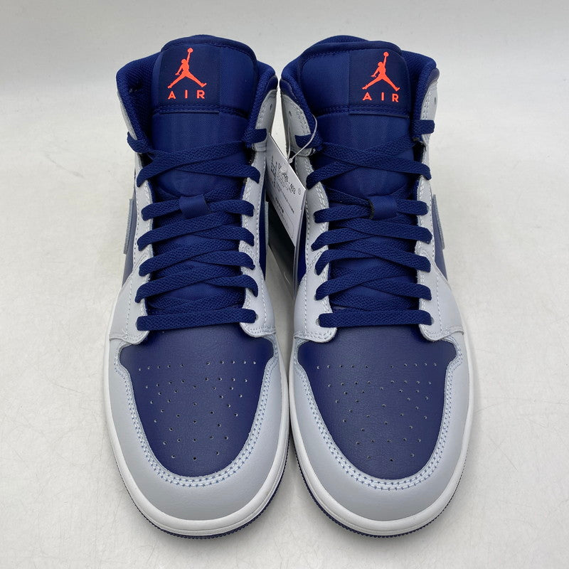 【中古美品】【メンズ】 NIKE ナイキ DQ8426-403 AIR JORDAN 1 MID エア ジョーダン ワン ミッド スニーカー シューズ 靴 160-260428-cs-09-izu サイズ：28cm カラー：BLUE VOID/PURE PLATINUM 万代Net店