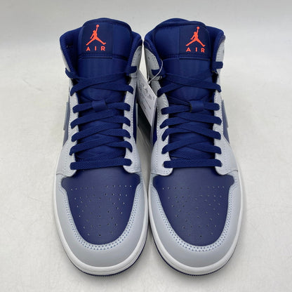 【中古美品】【メンズ】 NIKE ナイキ DQ8426-403 AIR JORDAN 1 MID エア ジョーダン ワン ミッド スニーカー シューズ 靴 160-260428-cs-09-izu サイズ：28cm カラー：BLUE VOID/PURE PLATINUM 万代Net店