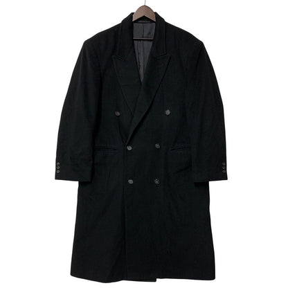 【中古品】【メンズ】 ZEE TRUST ジートラスト DOUBLE BREST WOOL COAT ダブル ブレスト ウールコート アウター 146-260429-kh-04-izu サイズ：A6 カラー：ブラック 万代Net店