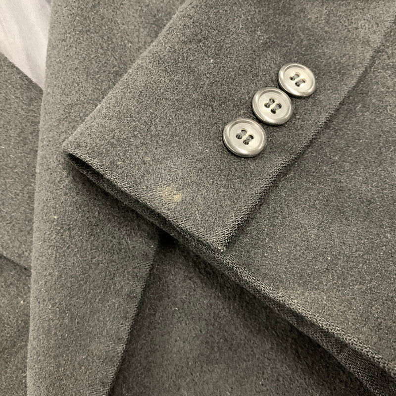 【中古品】【メンズ】 ZEE TRUST ジートラスト DOUBLE BREST WOOL COAT ダブル ブレスト ウールコート アウター 146-260429-kh-04-izu サイズ：A6 カラー：ブラック 万代Net店