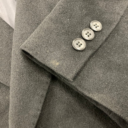 【中古品】【メンズ】 ZEE TRUST ジートラスト DOUBLE BREST WOOL COAT ダブル ブレスト ウールコート アウター 146-260429-kh-04-izu サイズ：A6 カラー：ブラック 万代Net店