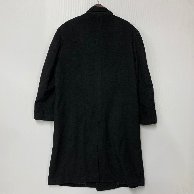 【中古品】【メンズ】 ZEE TRUST ジートラスト DOUBLE BREST WOOL COAT ダブル ブレスト ウールコート アウター 146-260429-kh-04-izu サイズ：A6 カラー：ブラック 万代Net店