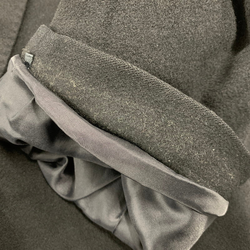 【中古品】【メンズ】 ZEE TRUST ジートラスト DOUBLE BREST WOOL COAT ダブル ブレスト ウールコート アウター 146-260429-kh-04-izu サイズ：A6 カラー：ブラック 万代Net店