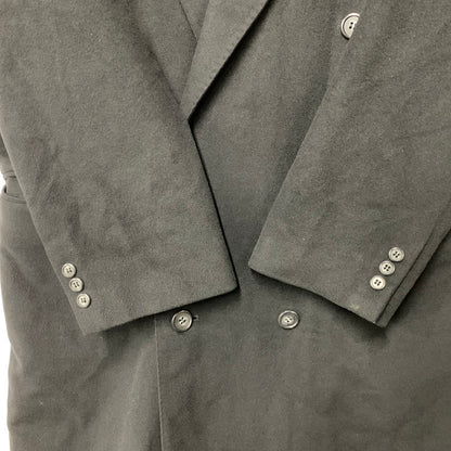 【中古品】【メンズ】 ZEE TRUST ジートラスト DOUBLE BREST WOOL COAT ダブル ブレスト ウールコート アウター 146-260429-kh-04-izu サイズ：A6 カラー：ブラック 万代Net店