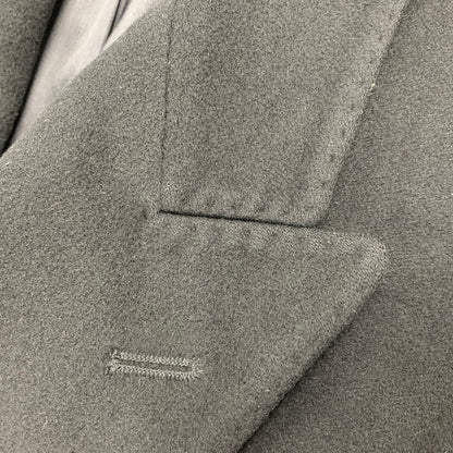 【中古品】【メンズ】 ZEE TRUST ジートラスト DOUBLE BREST WOOL COAT ダブル ブレスト ウールコート アウター 146-260429-kh-04-izu サイズ：A6 カラー：ブラック 万代Net店