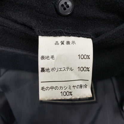 【中古品】【メンズ】 ZEE TRUST ジートラスト DOUBLE BREST WOOL COAT ダブル ブレスト ウールコート アウター 146-260429-kh-04-izu サイズ：A6 カラー：ブラック 万代Net店