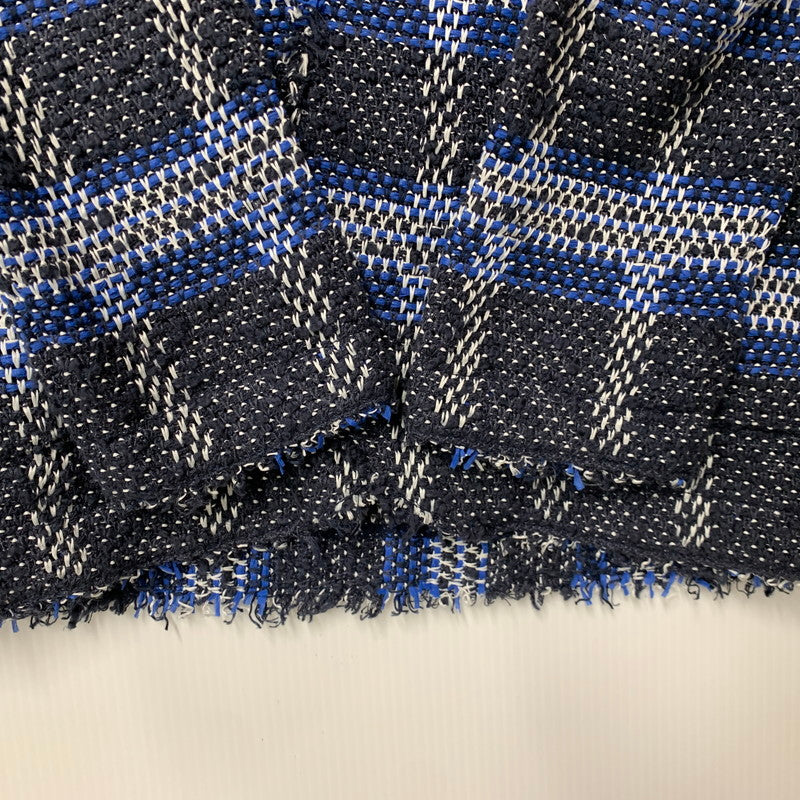 【中古品】【メンズ】 COOHEM コーヘン × YONETOMI ヨネトミ GENUINE KNIT TWEED TAILORED JACKET ニット ツイード テーラードジャケット アウター 147-260429-kh-03-izu サイズ：48 カラー：ブルー系 万代Net店