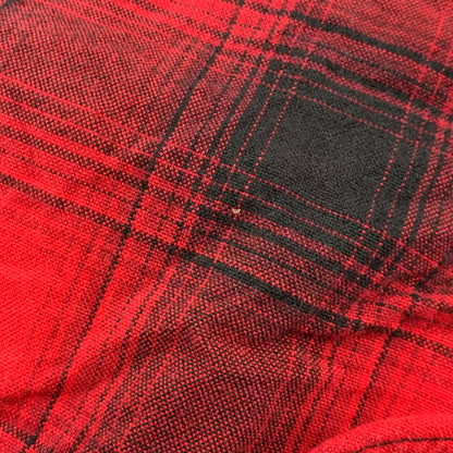 【中古品】【メンズ】 RRL ダブルアールエル WESTERN OMBRE CHECK ウェスタン オンブレ チェック L/S ロングスリーブ SHIRT シャツ トップス 長袖 145-260428-ya-09-izu サイズ：L カラー：RED×BLACK 万代Net店