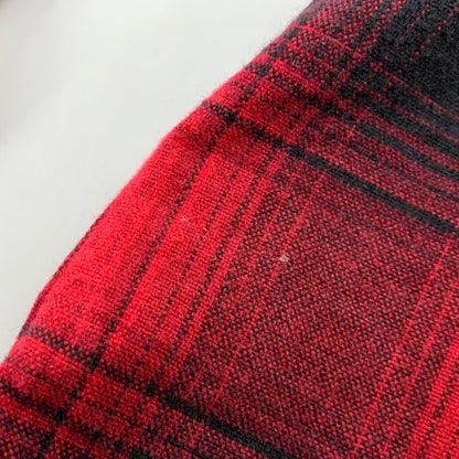 【中古品】【メンズ】 RRL ダブルアールエル WESTERN OMBRE CHECK ウェスタン オンブレ チェック L/S ロングスリーブ SHIRT シャツ トップス 長袖 145-260428-ya-09-izu サイズ：L カラー：RED×BLACK 万代Net店