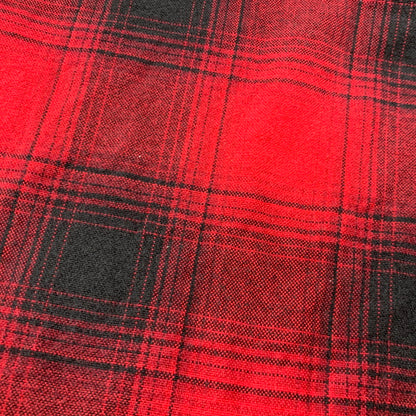 【中古品】【メンズ】 RRL ダブルアールエル WESTERN OMBRE CHECK ウェスタン オンブレ チェック L/S ロングスリーブ SHIRT シャツ トップス 長袖 145-260428-ya-09-izu サイズ：L カラー：RED×BLACK 万代Net店