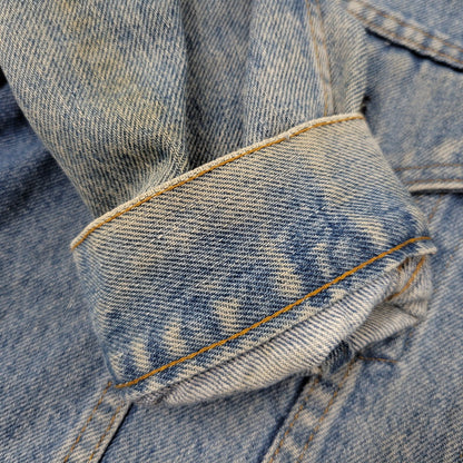 【現状渡し品】【メンズ】 Levi's リーバイス SMALL-E 4TH DENIM JACKET デニムジャケット 不均等V ケアタグ USA製 アウター 146-260512-as-10-izu カラー：インディゴ 万代Net店