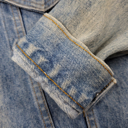【現状渡し品】【メンズ】 Levi's リーバイス SMALL-E 4TH DENIM JACKET デニムジャケット 不均等V ケアタグ USA製 アウター 146-260512-as-10-izu カラー：インディゴ 万代Net店