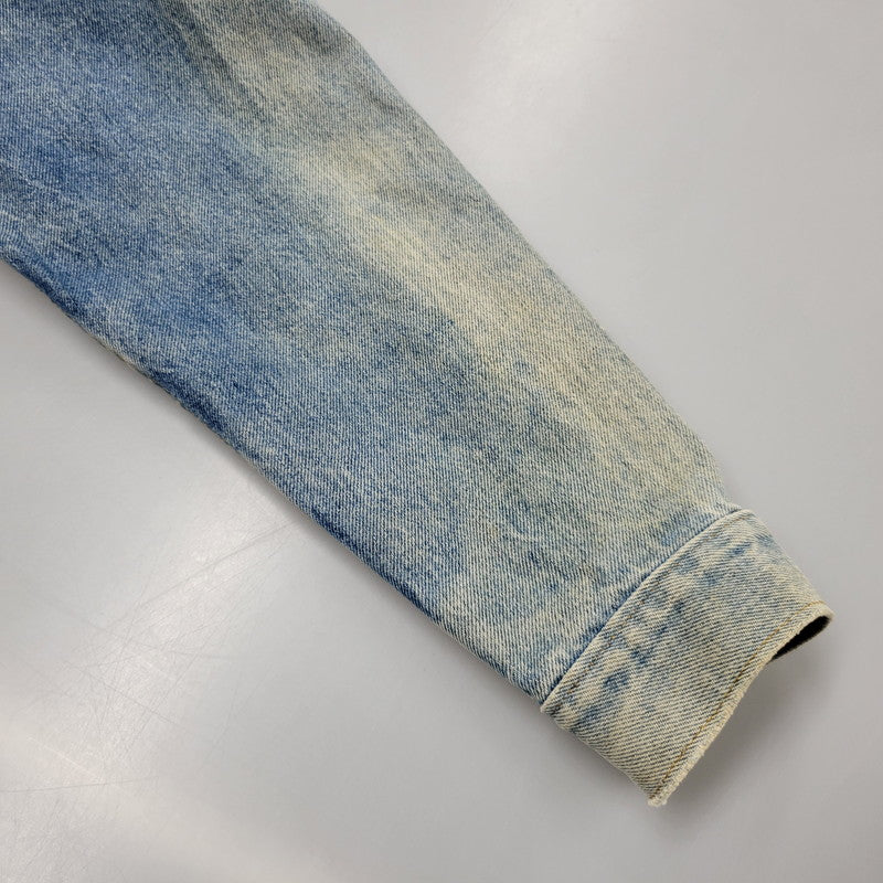 【現状渡し品】【メンズ】 Levi's リーバイス SMALL-E 4TH DENIM JACKET デニムジャケット 不均等V ケアタグ USA製 アウター 146-260512-as-10-izu カラー：インディゴ 万代Net店