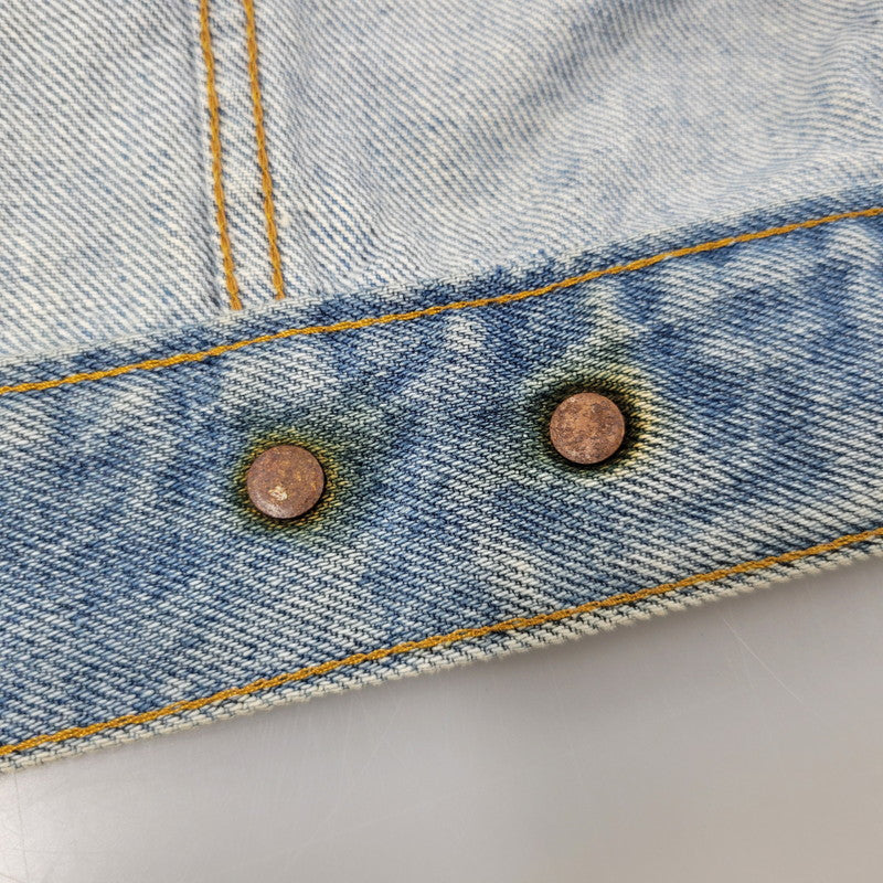 【現状渡し品】【メンズ】 Levi's リーバイス SMALL-E 4TH DENIM JACKET デニムジャケット 不均等V ケアタグ USA製 アウター 146-260512-as-10-izu カラー：インディゴ 万代Net店