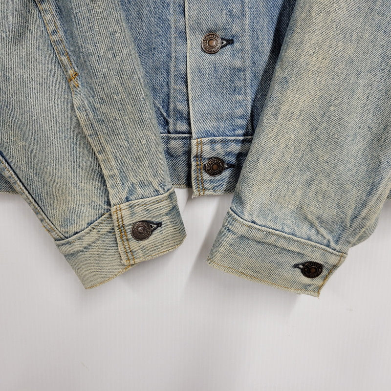 【現状渡し品】【メンズ】 Levi's リーバイス SMALL-E 4TH DENIM JACKET デニムジャケット 不均等V ケアタグ USA製 アウター 146-260512-as-10-izu カラー：インディゴ 万代Net店