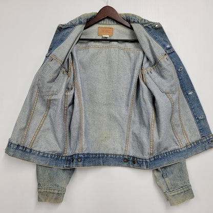 【現状渡し品】【メンズ】 Levi's リーバイス SMALL-E 4TH DENIM JACKET デニムジャケット 不均等V ケアタグ USA製 アウター 146-260512-as-10-izu カラー：インディゴ 万代Net店