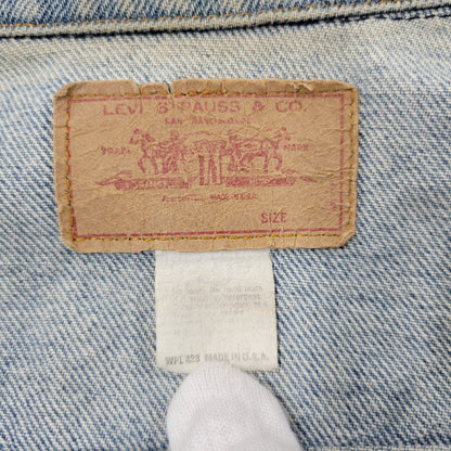 【現状渡し品】【メンズ】 Levi's リーバイス SMALL-E 4TH DENIM JACKET デニムジャケット 不均等V ケアタグ USA製 アウター 146-260512-as-10-izu カラー：インディゴ 万代Net店