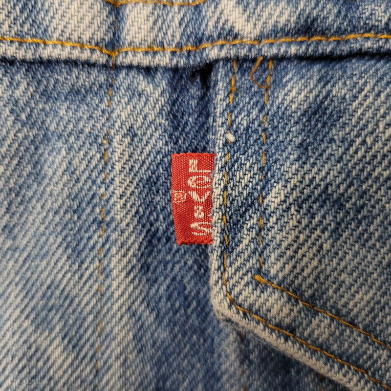 【現状渡し品】【メンズ】 Levi's リーバイス SMALL-E 4TH DENIM JACKET デニムジャケット 不均等V ケアタグ USA製 アウター 146-260512-as-10-izu カラー：インディゴ 万代Net店