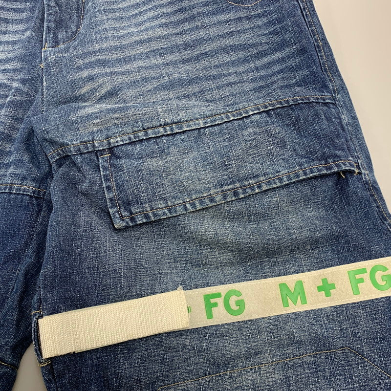 【中古品】【メンズ】 MARITHE FRANCOIS GIRBAUD マリテ フランソワ ジルボー 4319 SHUTTLE PANTS シャトルパンツ ズボン ボトムス 157-260428-ya-07-izu サイズ：36 カラー：インディゴ 万代Net店