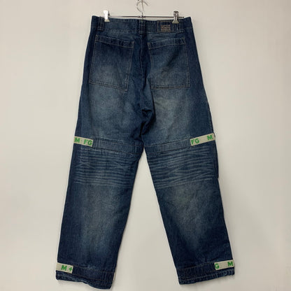 【中古品】【メンズ】 MARITHE FRANCOIS GIRBAUD マリテ フランソワ ジルボー 4319 SHUTTLE PANTS シャトルパンツ ズボン ボトムス 157-260428-ya-07-izu サイズ：36 カラー：インディゴ 万代Net店