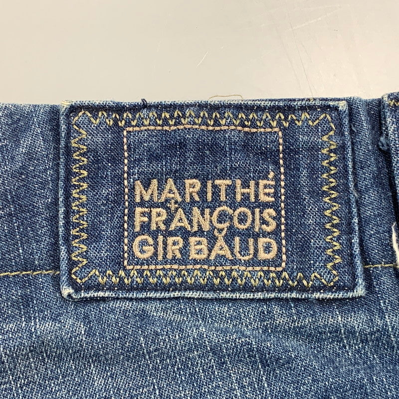 【中古品】【メンズ】 MARITHE FRANCOIS GIRBAUD マリテ フランソワ ジルボー 4319 SHUTTLE PANTS シャトルパンツ ズボン ボトムス 157-260428-ya-07-izu サイズ：36 カラー：インディゴ 万代Net店